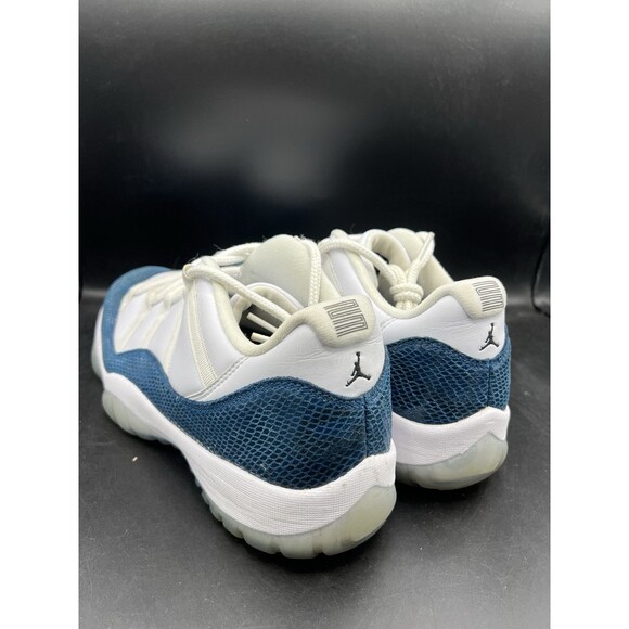 Air Jordan 11 Retro Low \'Navy Snakeskin\' 2019 Men’s Size 13 (CD6846-102) CLEAN main image 4